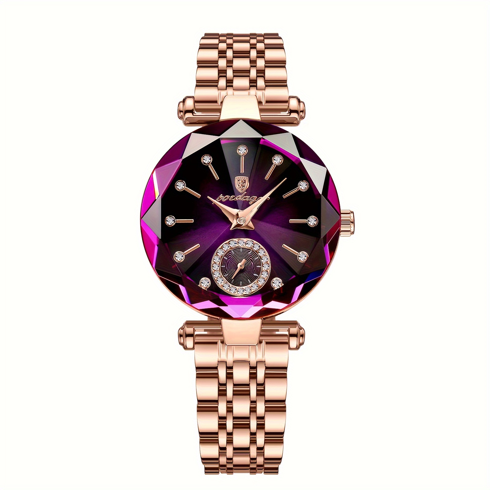 Metal wrist watch hot sale for ladies