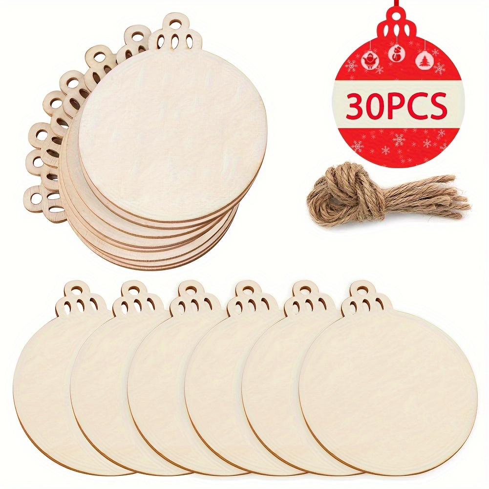 Round Wood Slices Crafts, Crafts Wooden Circles
