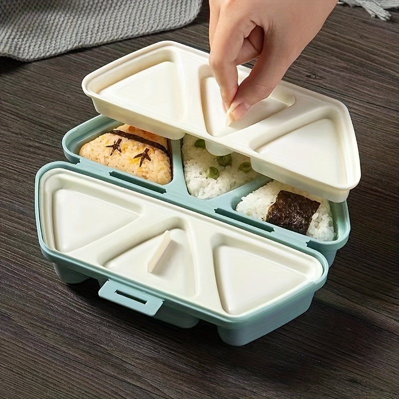 6in1 Triangle Sushi Maker Mold - Creative Onigiri Mould For Portable  Outdoor Sushi Bento Box - Food Grade Rice Ball Mould For Picnic Lunch Box -  Kitchen Tools And Apartment Essentials For