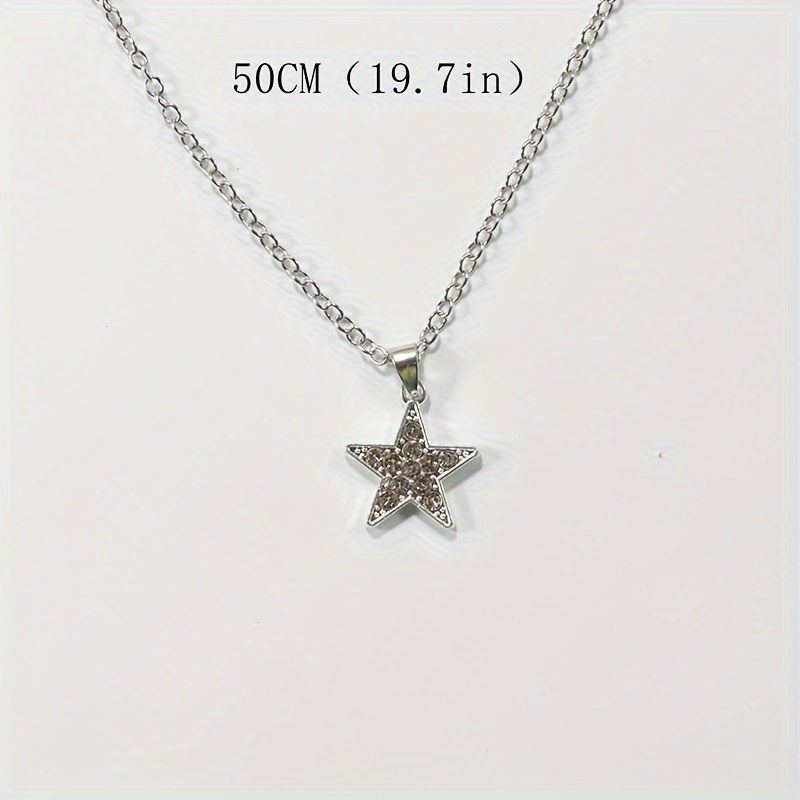 Pentagram Pendant Necklace Party Jewelry Birthday Gift