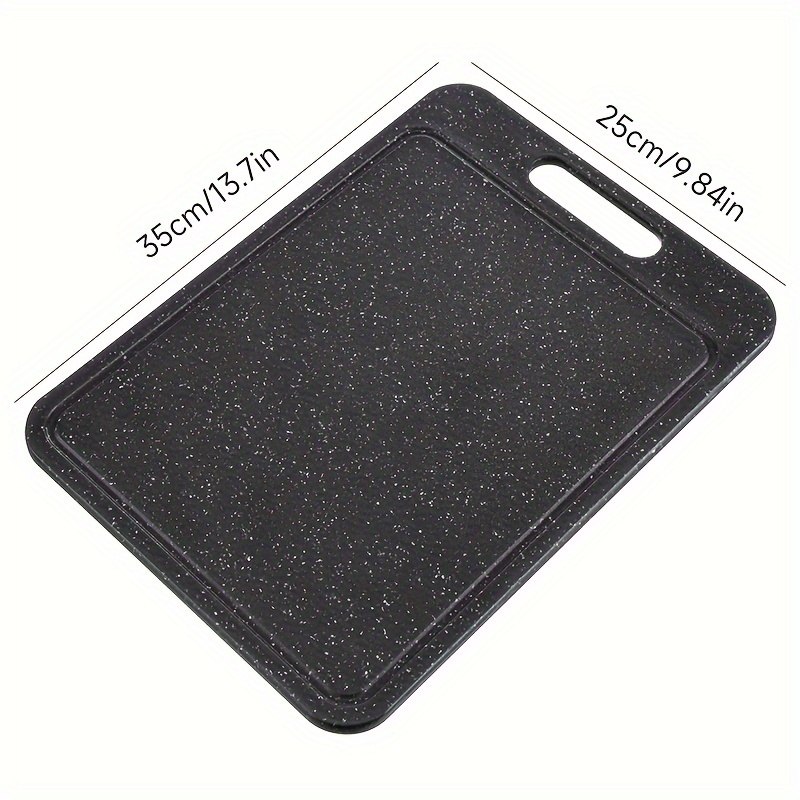 1pc Black Color Chopping Board Cutting Boards Kitchen Plastic