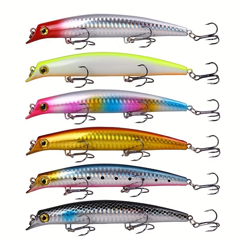  6PCS Fishing Lures for Bass, Bass Whopper Lures Kit, Plopping  Bass Lure with Floating Rotating Tail for Bass Trout, Bass Topwater Lure  for Freshwater Saltwater : Sports & Outdoors