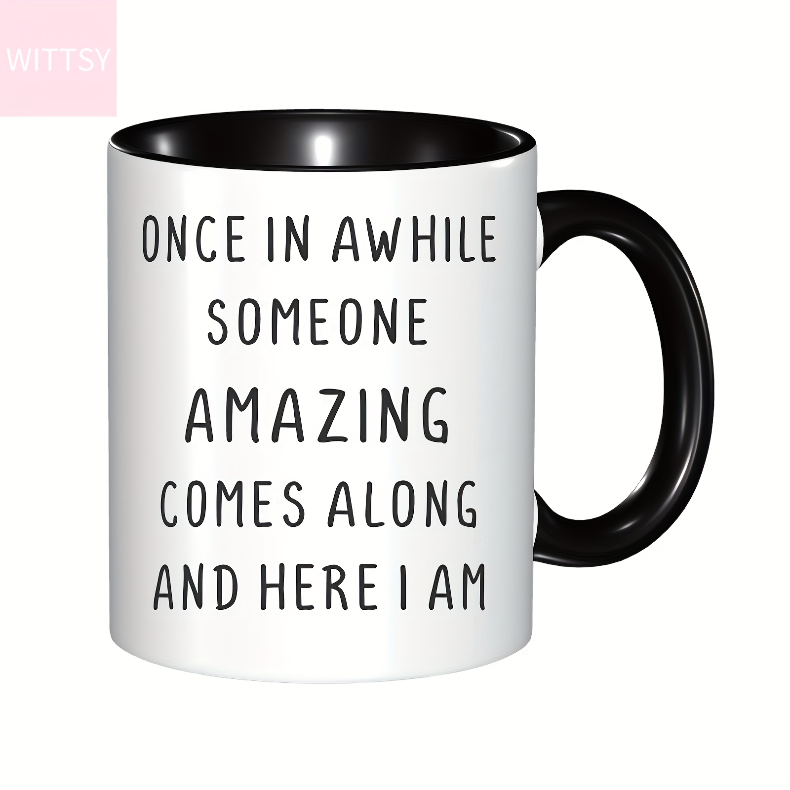 Funny Quotes Gift Coffee Mug Simple Mug Inspirational Quotes - Temu
