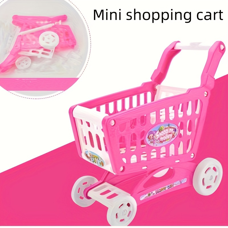 Mini Carrito Compras Juguetes Niños Simulación Supermercado - Temu