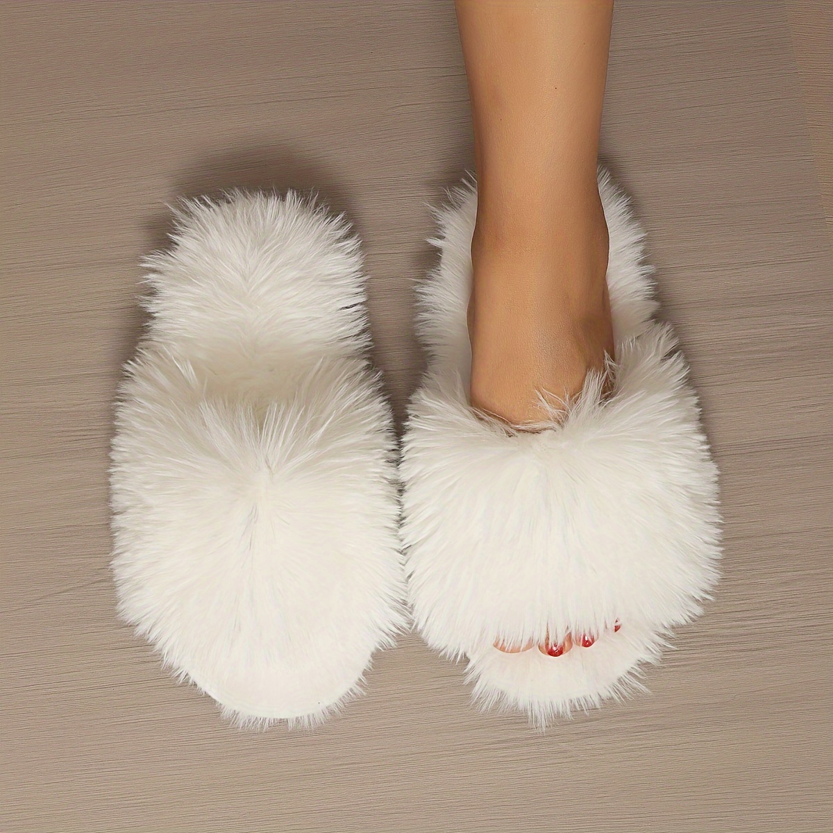 Target best sale fur slides