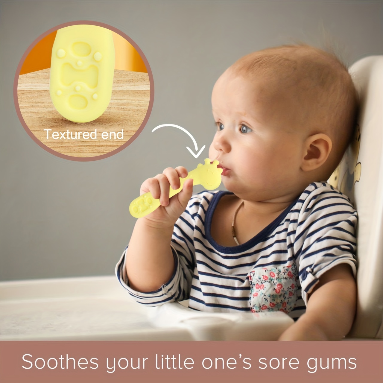 Silicone Baby Spoons For Baby Led Weaning, Bpa Free Silicone Baby
