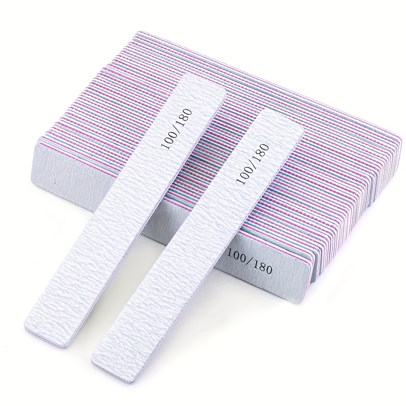 120 Pcs Nail Clippers and Nail File Set Bulk Stainless Steel Nail Cutter Thick Finger Toe Nail Clipper Mini Wood Emery Board Double Sided Nail File P