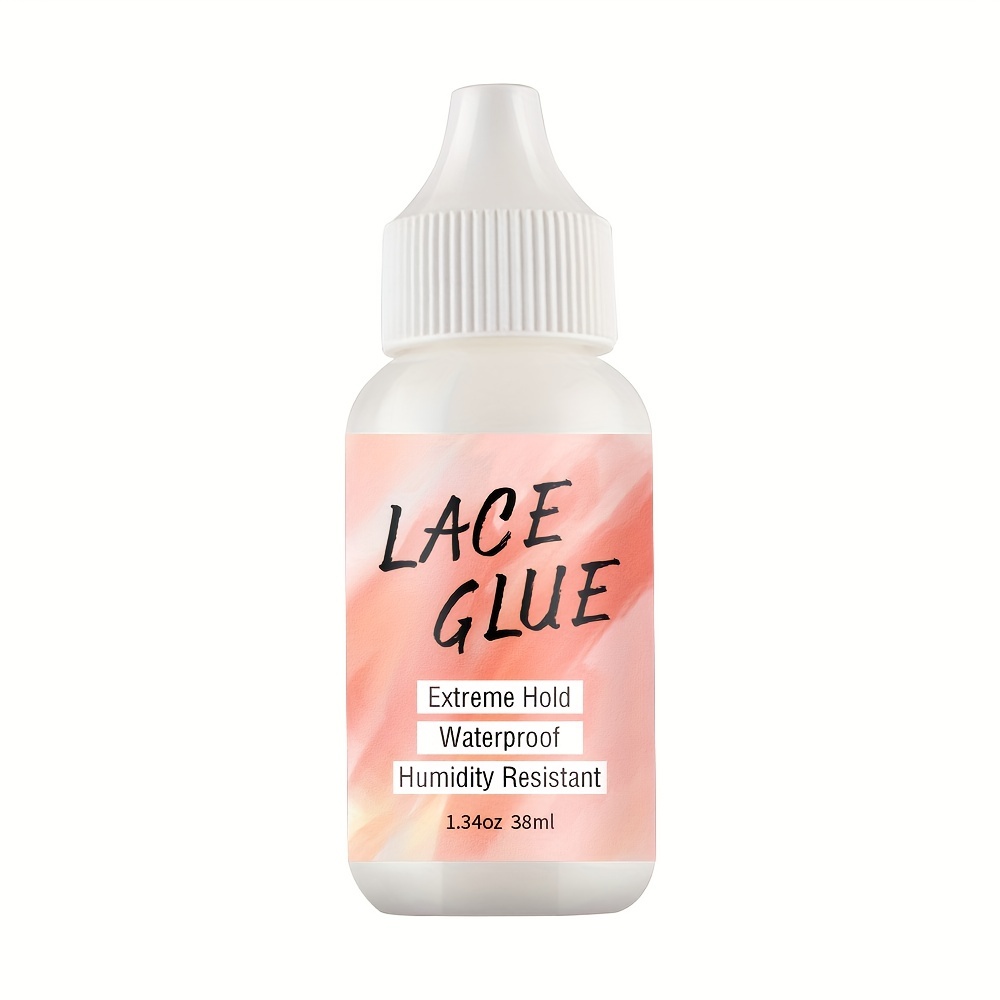 The glue is literally like a melting spray #dolahair #wiginstall #wigi, Glue Wigs
