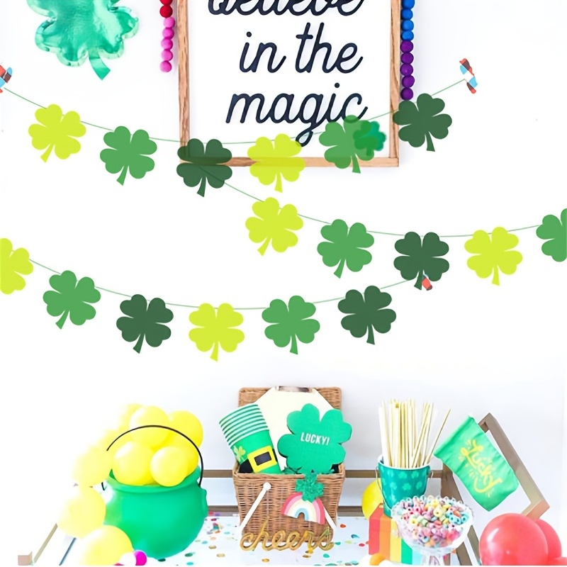 Set Irish Decoration St Patricks Day Theme Party Decoration - Temu