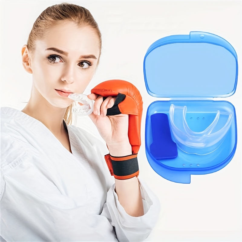 12 Uds. Protector bucal de silicona dientes Clenng pulido herramienta  Dental para dormir-wtake