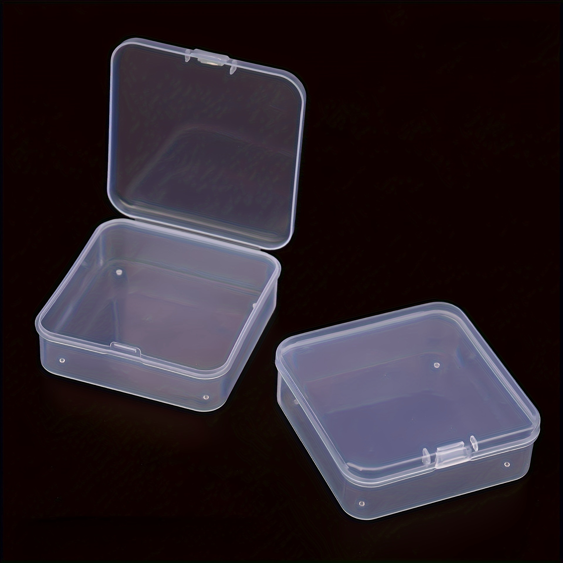 Clear Jewelry Storage Box Multifunctional Portable Storage - Temu