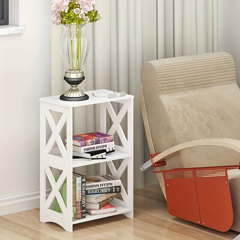 3-Tier End Table Side Table Nightstand for Small Space  Living room table,  Bedroom night stands, Living room bedroom