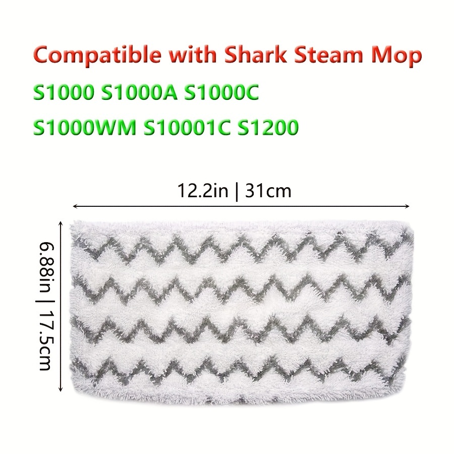 Premium Steam Mop Pads Shark S1000 S1000a S1000c S1000wm - Temu