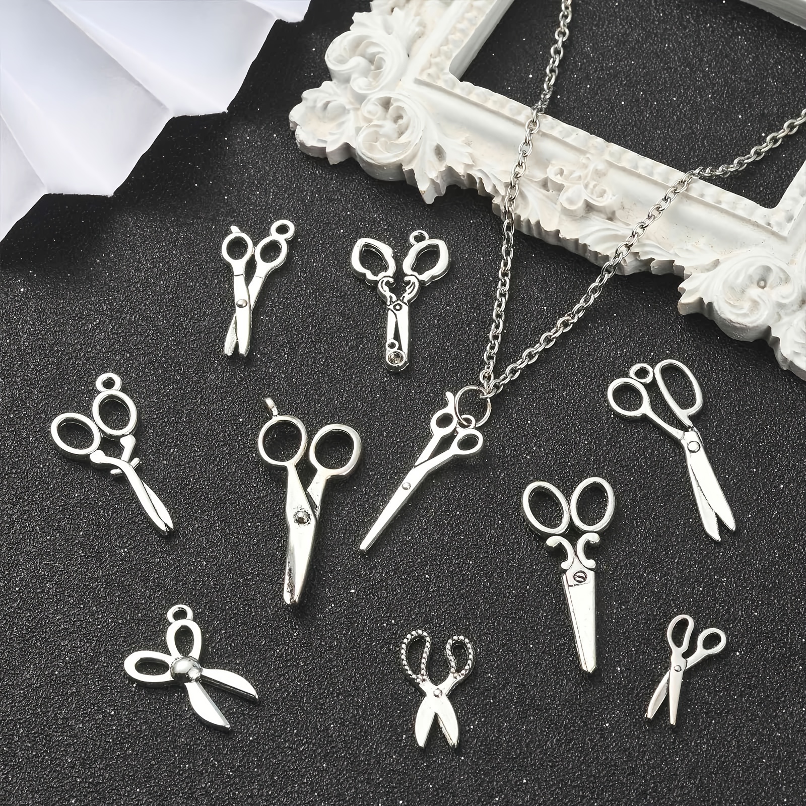 Scissors Necklace SMALL Scrapbooking Scissors Jewelry 