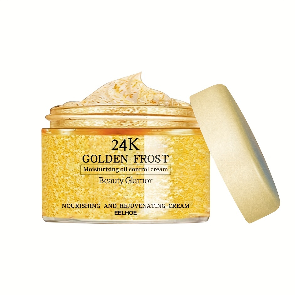 

Golden Frost Moisturizing Oil Control Cream, Gently Refreshing Skin, Firming And Rejuvenating Facial Skin, Increase Skin Elasticity, Suitable For All Skin Types