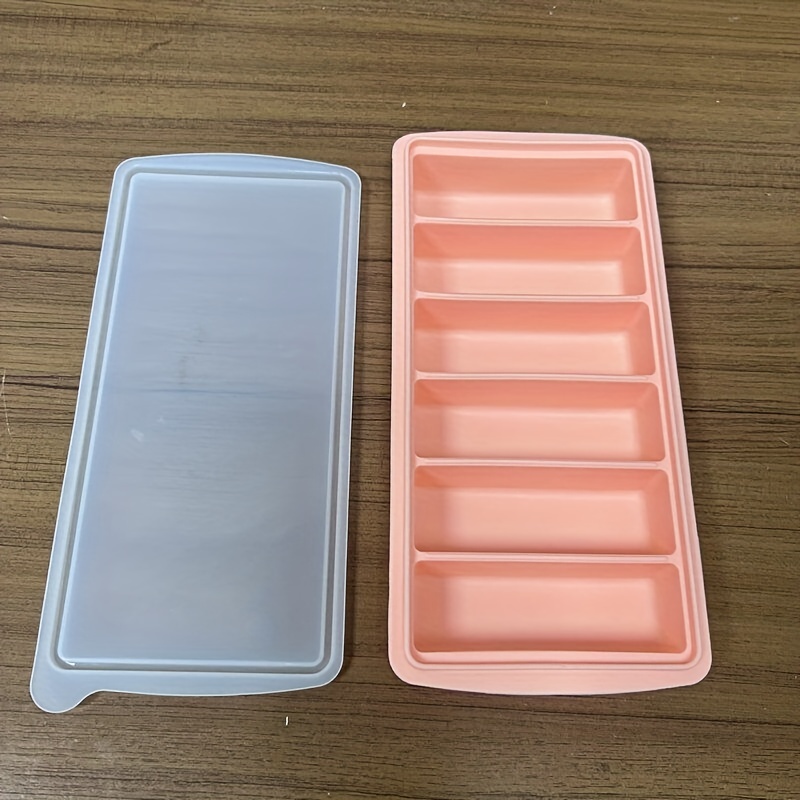 Summer Resuable Ice Cube Trays Silicone Ice Cube Molds With Lid