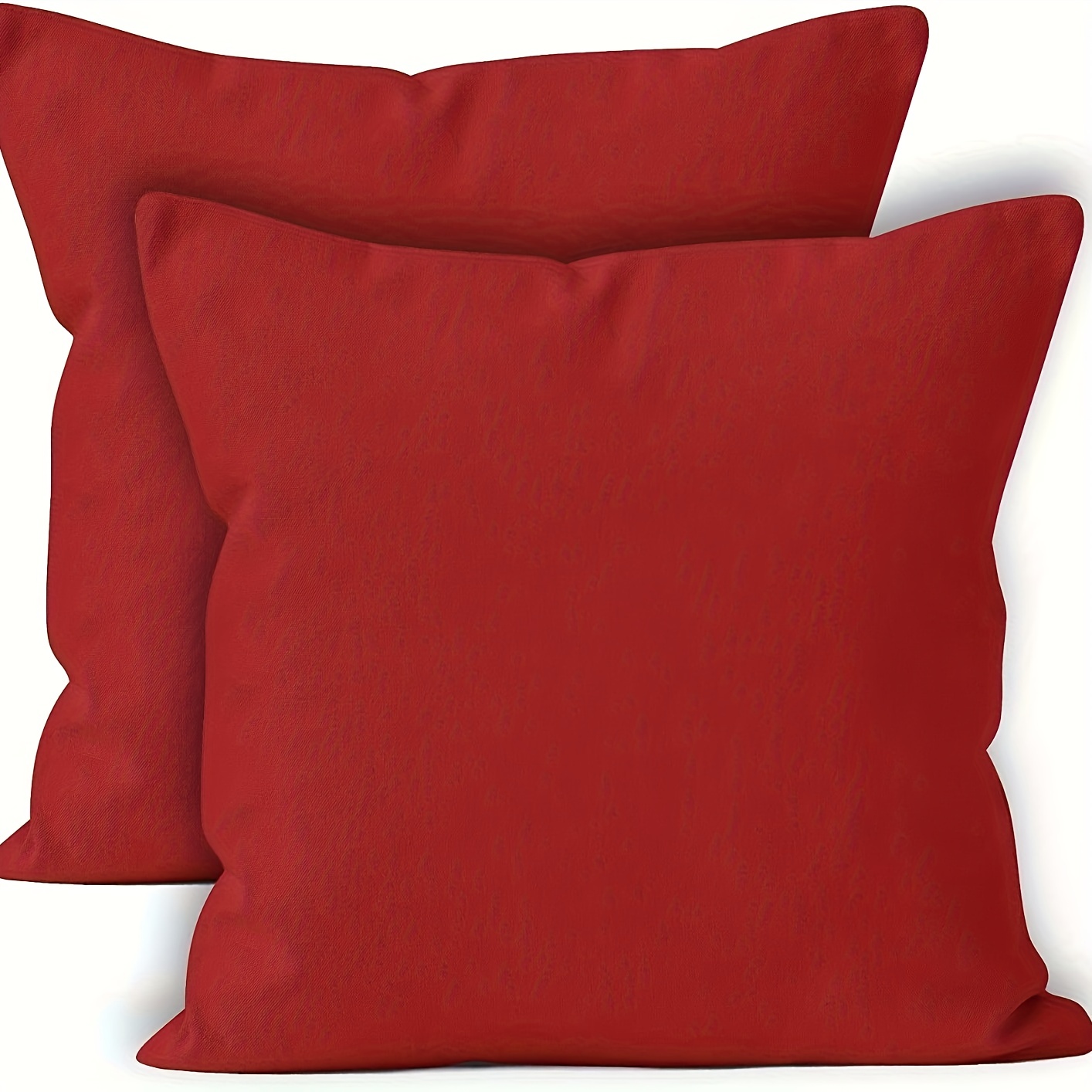 Red pillow hot sale cover