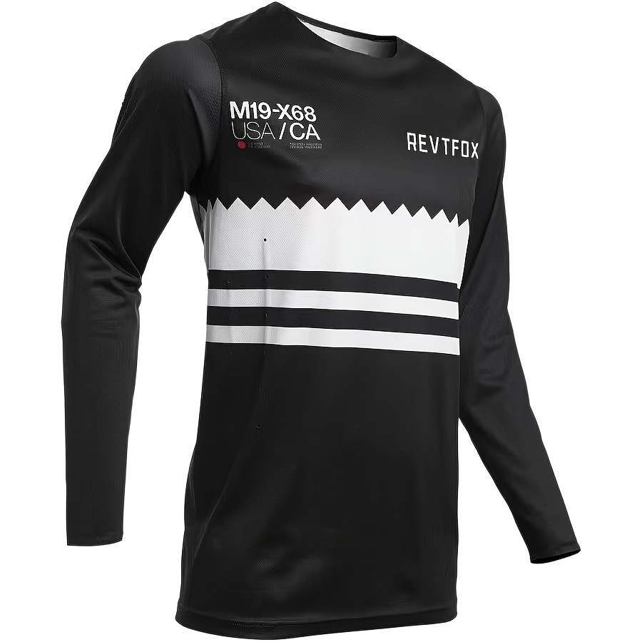Camiseta Ropa de Motocross Para Hombre Para Ciclismo De Montaña Long Sleeve  moto