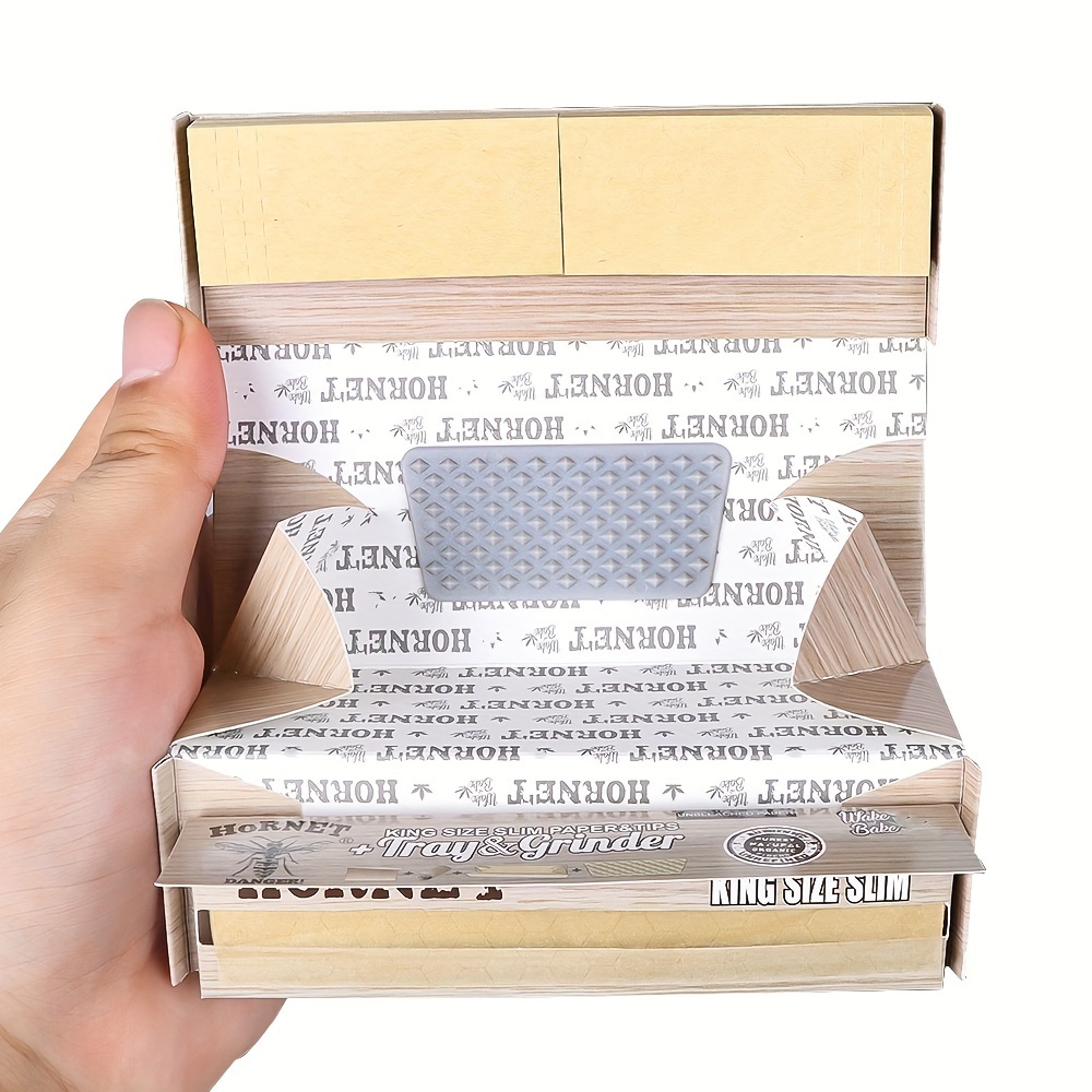  1 caja de papel de liar ELEMENTS Slim King Size ULTRA THIN RICE  - total de 1600 papeles : Salud y Hogar