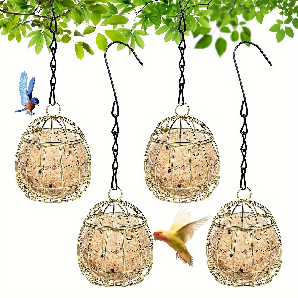 Bird Feeder Suet Holder - Temu