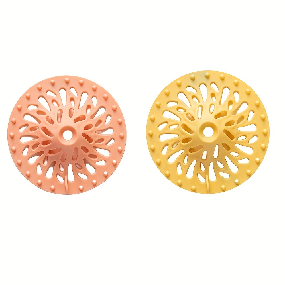 4/2/1pc Hair Catcher For Shower Drain, Kitchen Sink Strainer, Bathtub Sewer Filter Cover, Bathroom Additions