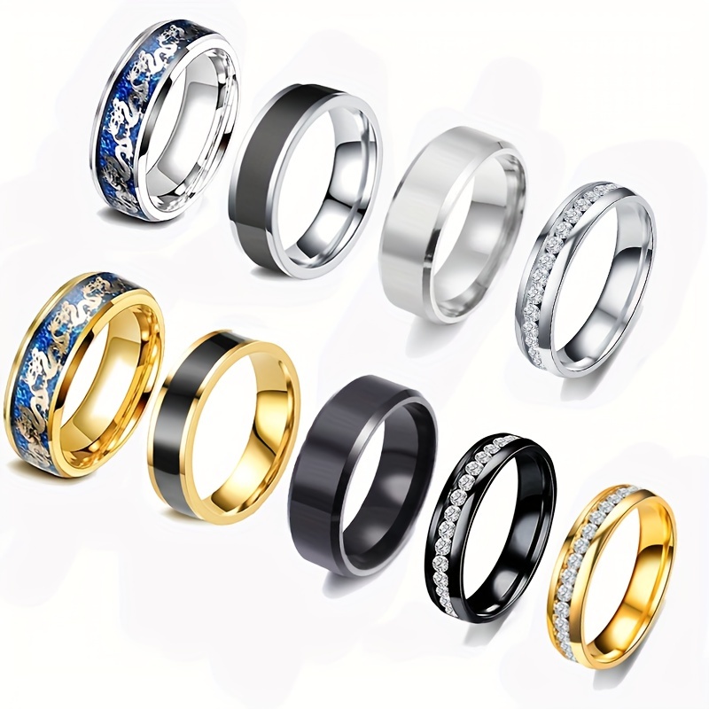 Stainless Steel Partt Ring Jewelry