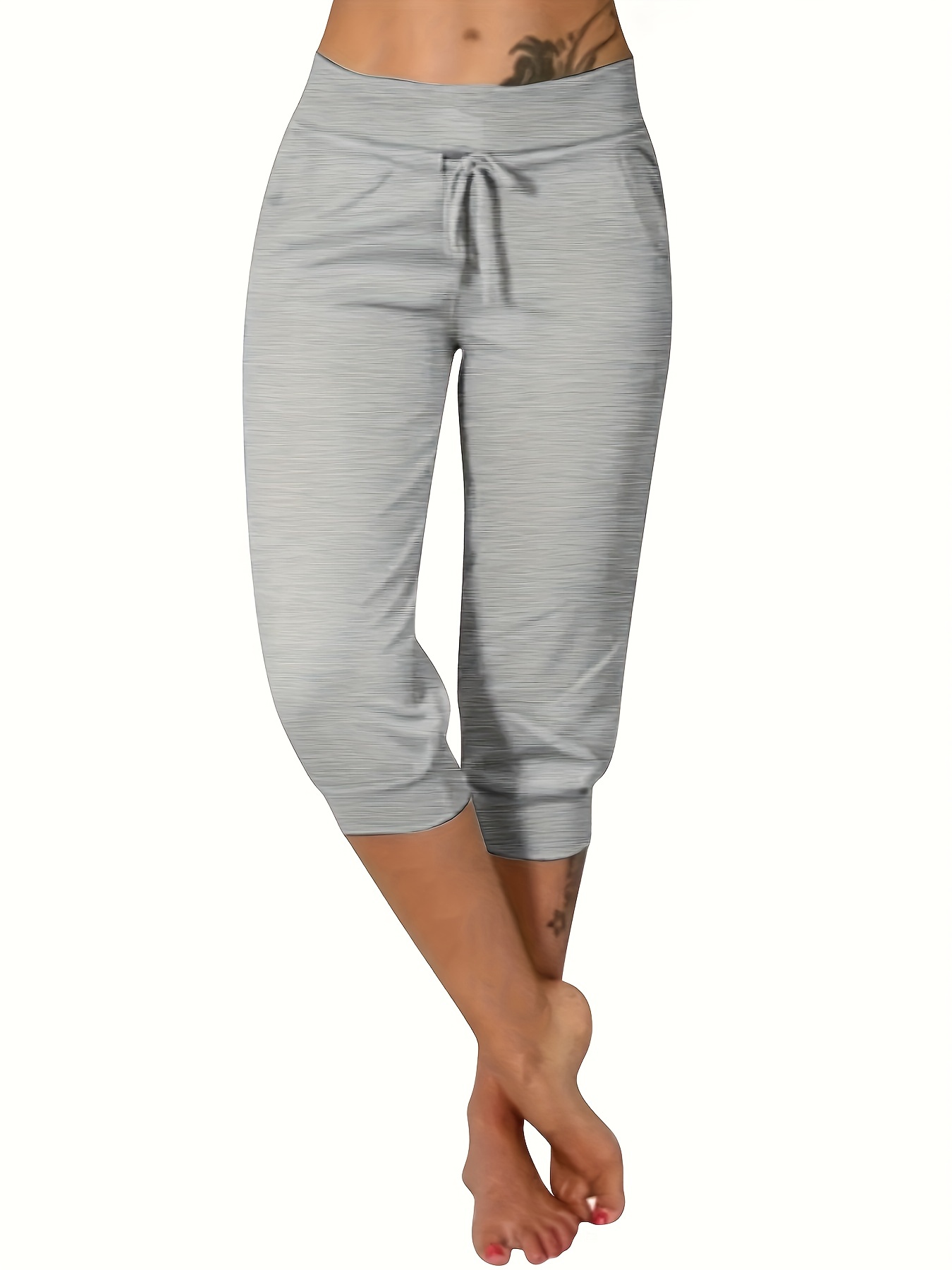 Womens Capri Pants With Pockets - Temu Canada