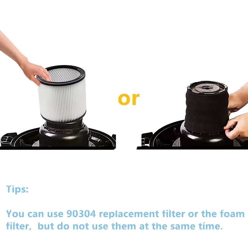  Piezas de repuesto para filtros de aspiradora para