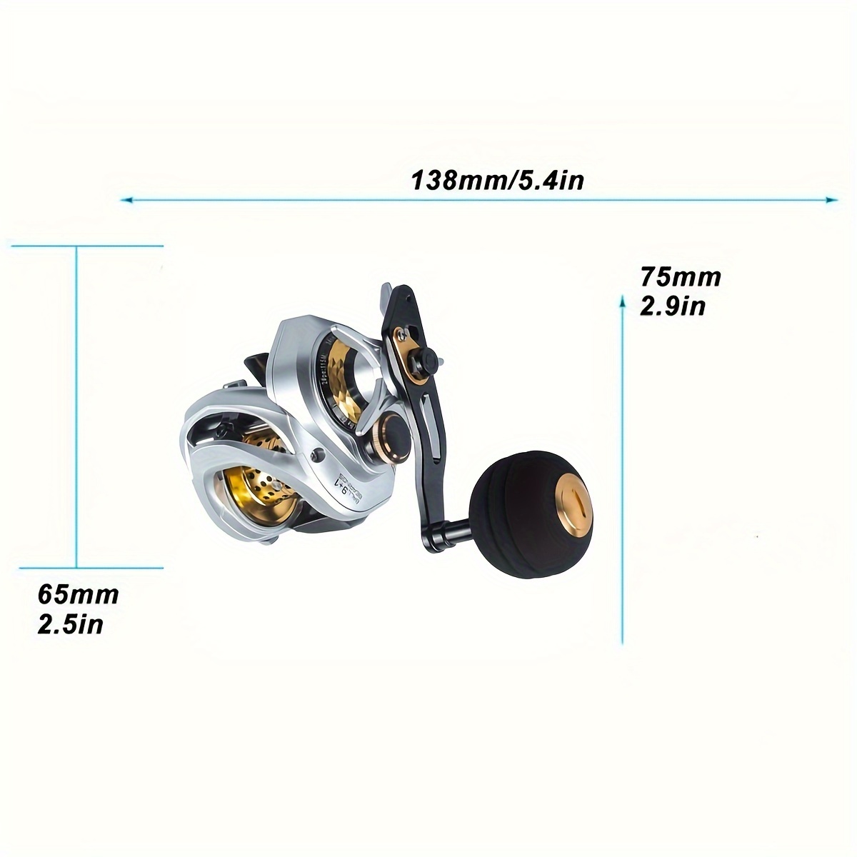 Shimano New Baitcasting Fishing Reel 18 Ball Bearings Ultralight