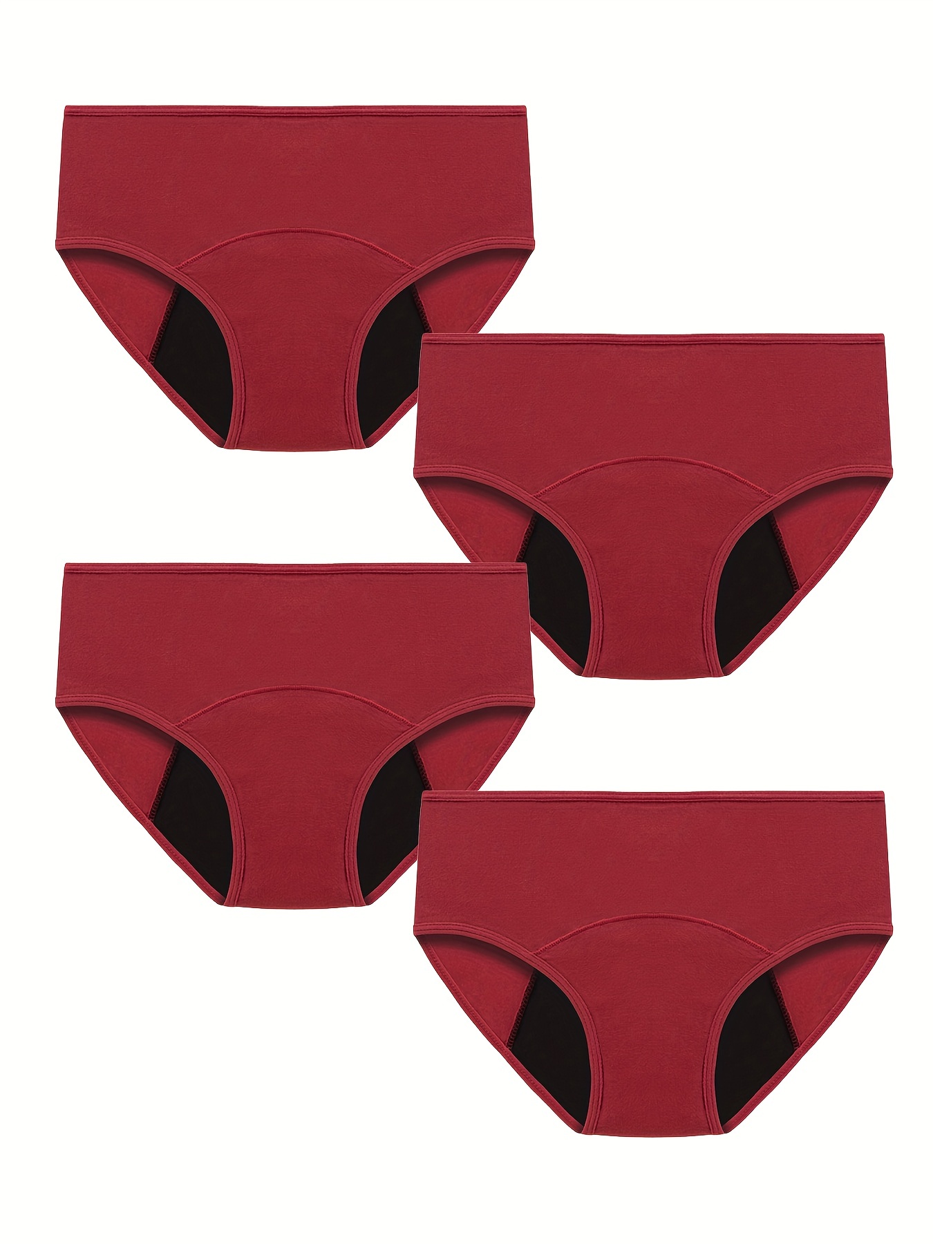 5Pcs/lot Panties Women Underwear Chinese Red Cotton Briefs Seamless  Calcinhas Print Underpants Girls Panty Ladies Sexy Lingeries