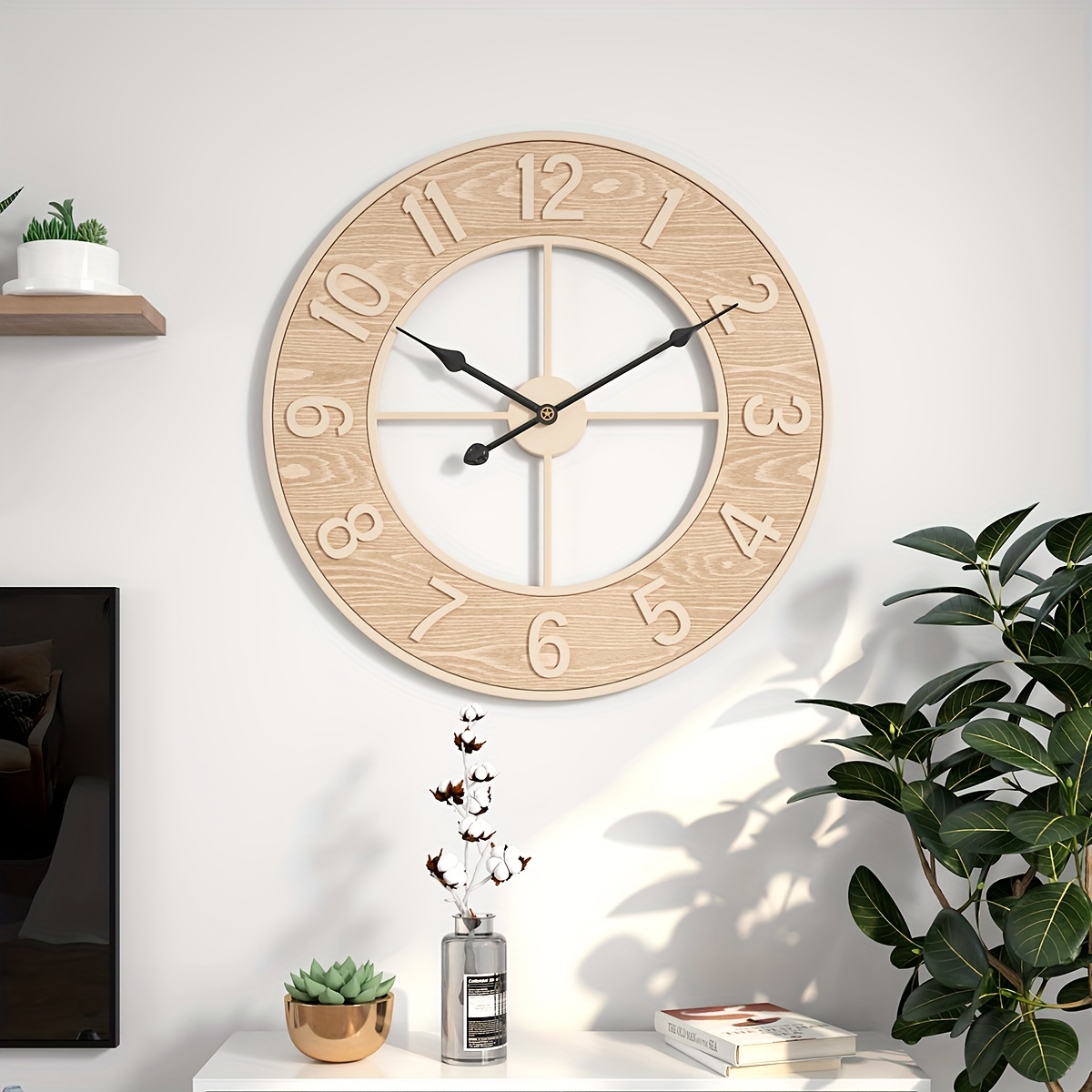 Reloj de pared cocina, Reloj de pared único, Reloj de pared de granja, Reloj  para pared, Reloj de pared decorativo, Reloj de pared nórdico, Wanduhr,  Horloge -  México