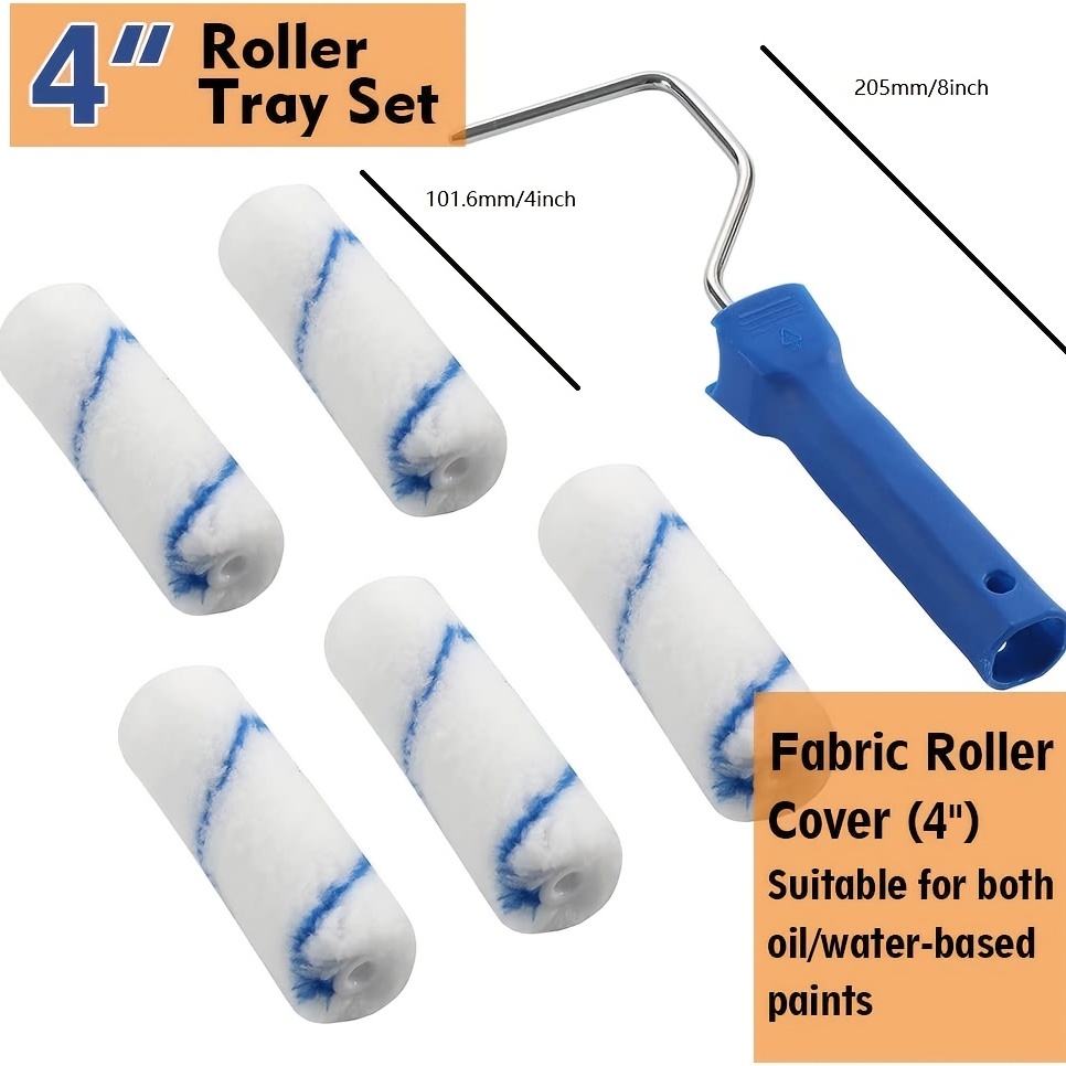 4 Paint Roller Tray