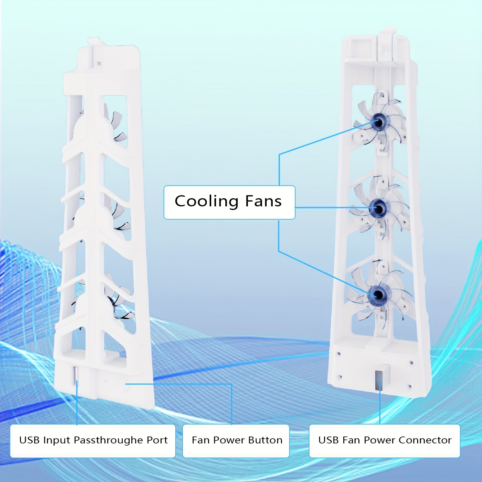 Ventilador Refrigeración Ps5 Radiador Refrigeración Auxiliar - Temu