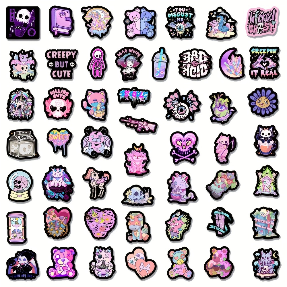 Goth stickers! - The Sticker Factory