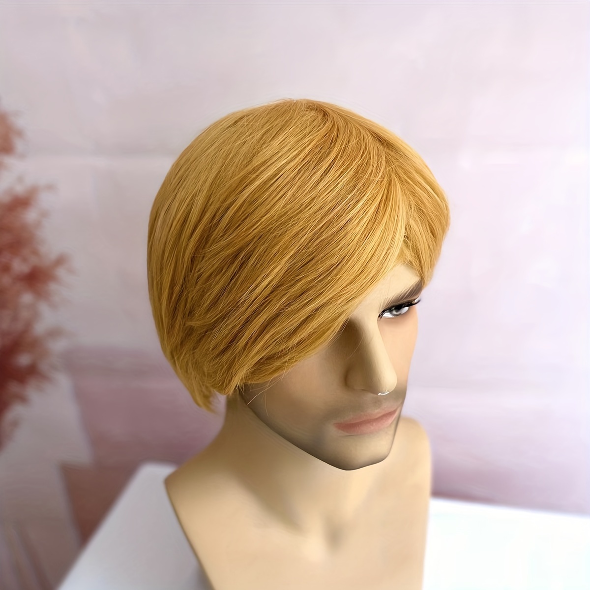 Yellow mens best sale wig