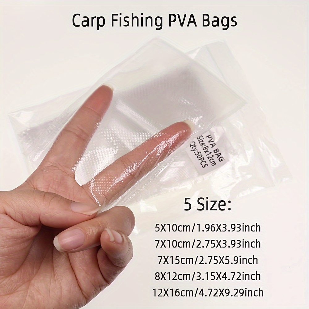 Pva Bags For Carp Fishing Fast Dissolving Bag For Fishing - Temu Philippines