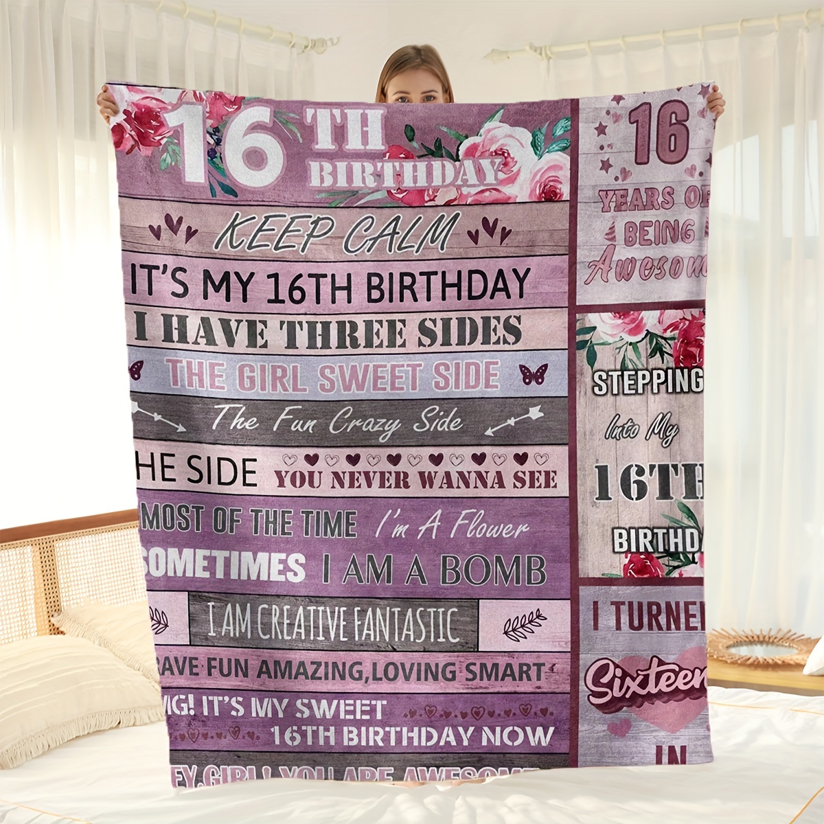 Gifts For 10 Year Old Girl Blankets 10th Birthday Gifts For - Temu