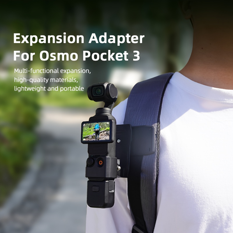 Suitable For DJI * OSMO POCKET 3 Multifunctional Expansion Protective  Border Protective Case Pocket Camera Adapter Base Backpack Clip Bracket Acce