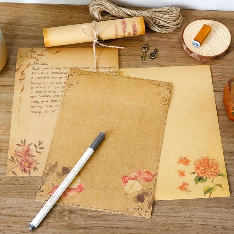 Kraft Paper Letter Paper Creative Chinoiserie Love Letter Letter
