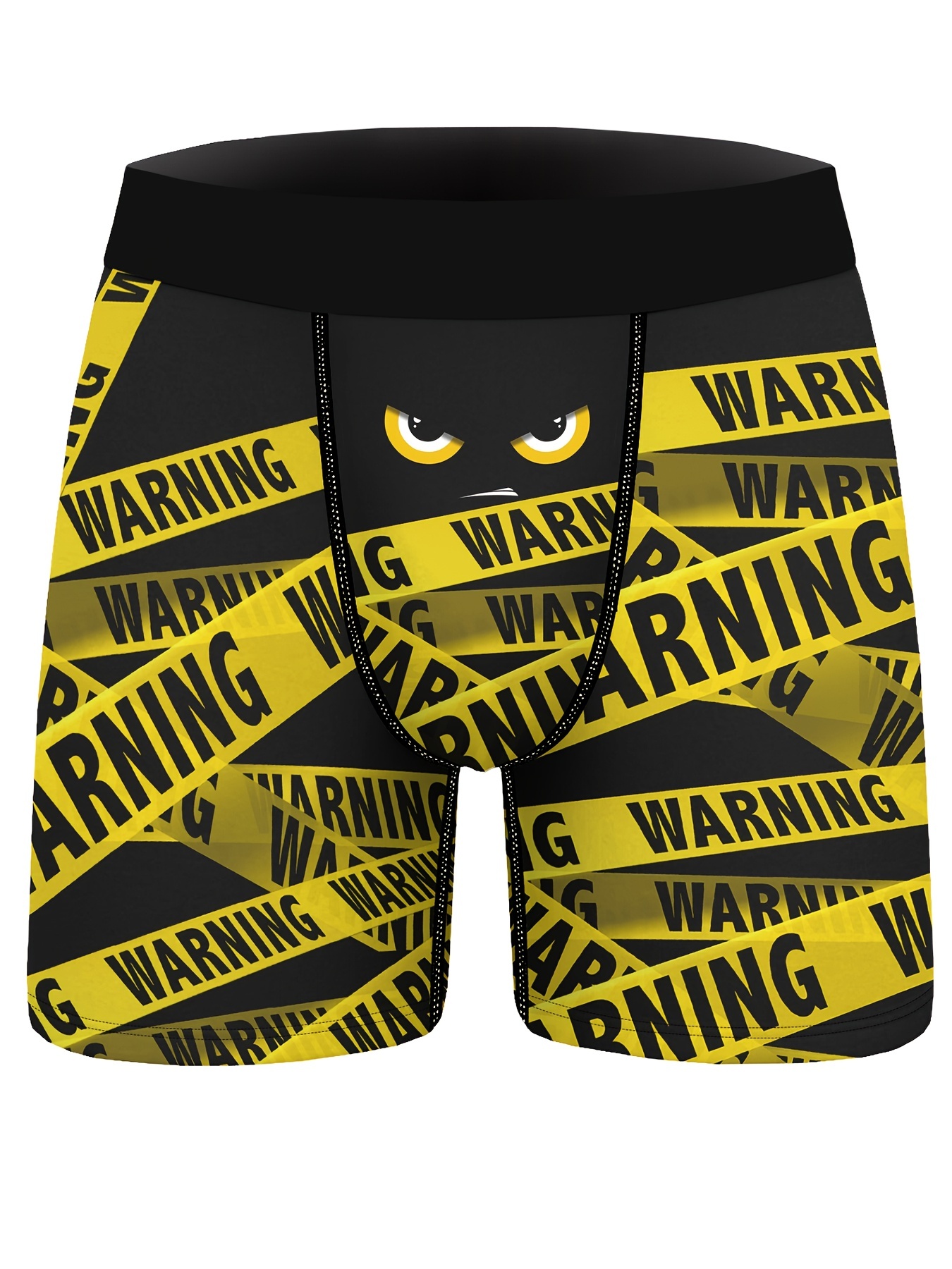 Men's warning Boxer Briefs Breathable Comfortable Stretch - Temu