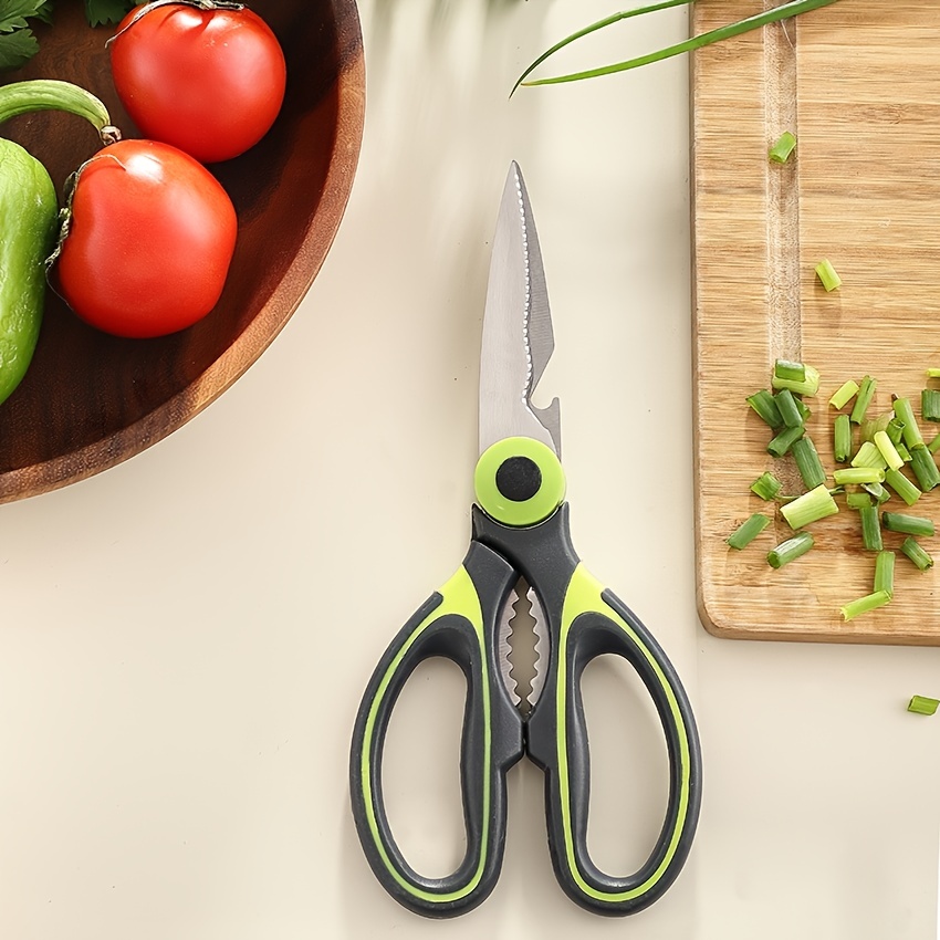 1pc Stainless Steel Kitchen Scissors Kitchen Shears Heavy Duty Meat  Scissors Poultry Shears Dishwasher Safe Food Cooking Scissors - Home &  Kitchen - Temu France