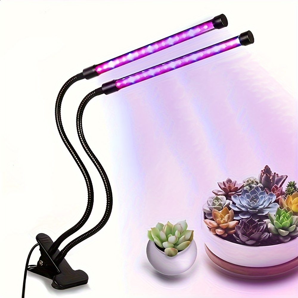 Two Headed Red/Blue Grow Lights - Indoor Plant Lights – Cheeky Plant Co.