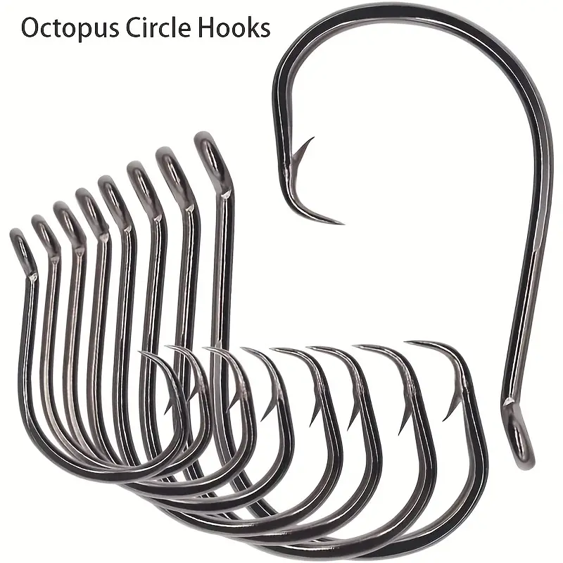 1# –10/0 Circle Hooks Fishing Accessories Freshwater - Temu