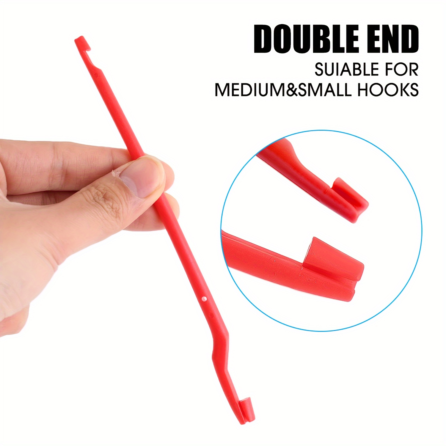 3Pcs Fish Hook Remover Tool Fishing Disgorger Plastic Portable Unhook  Extractor Fishing Supplies Accessories