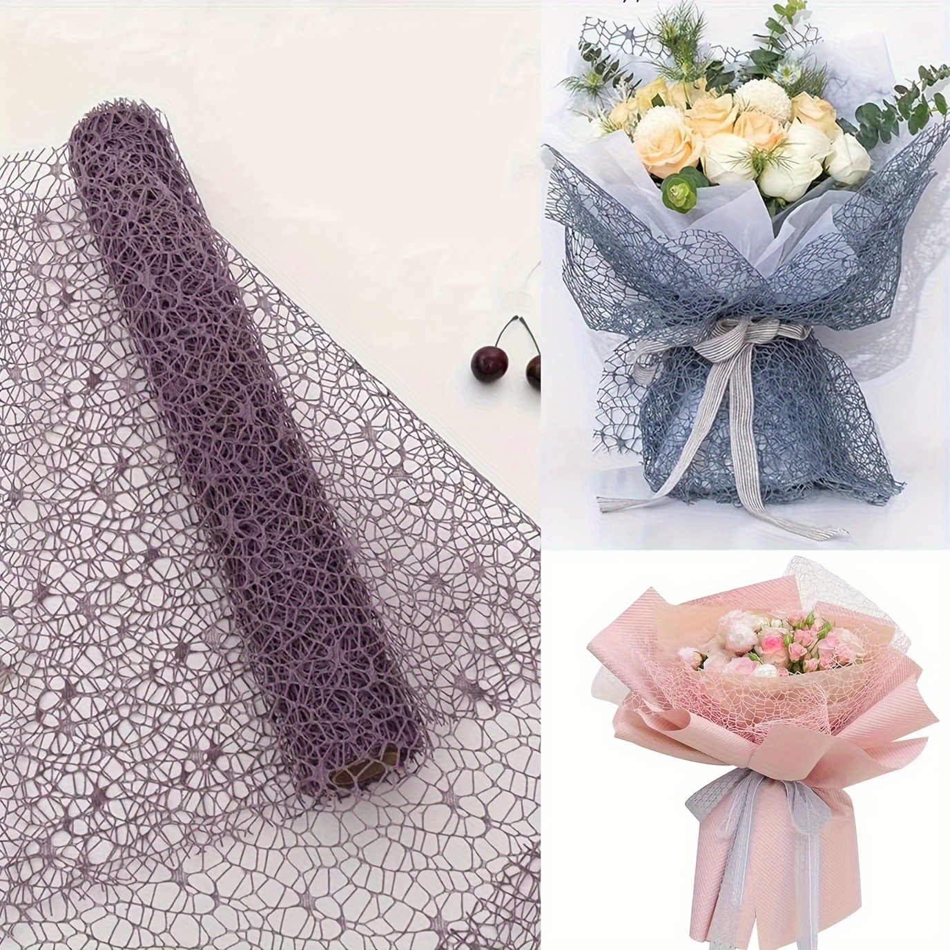 Hollow Bouquet Handmade Diy Wrapping Paper - Temu