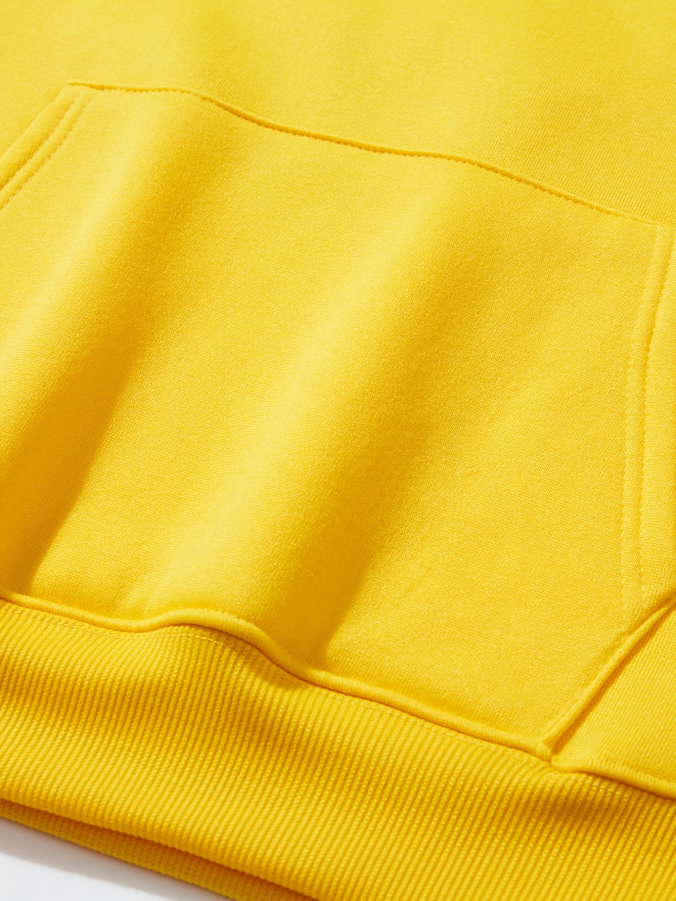 Women's Clothing - Big Logo Hoodie (Plus Size) - Yellow