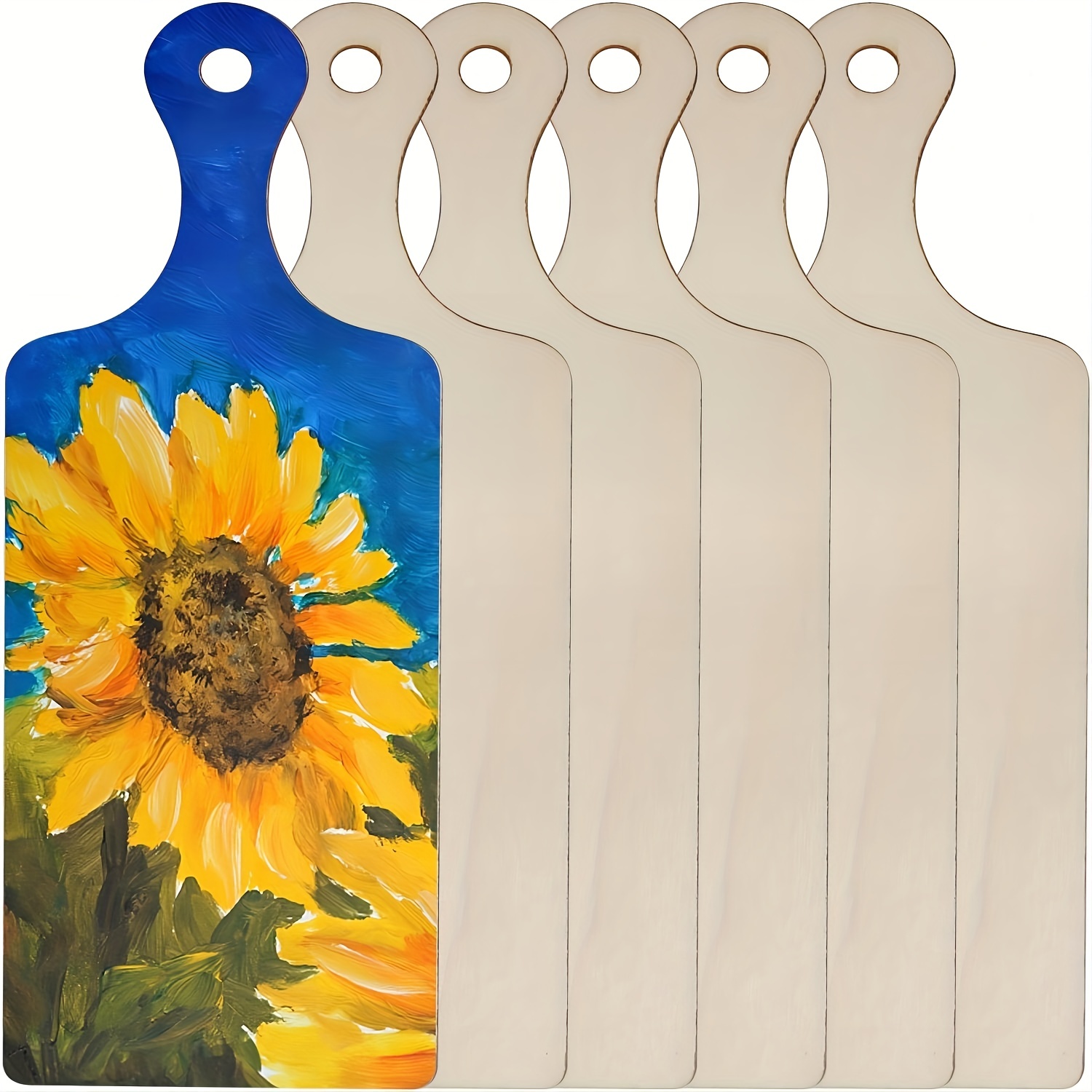 Sunflower cutting board / serving board
