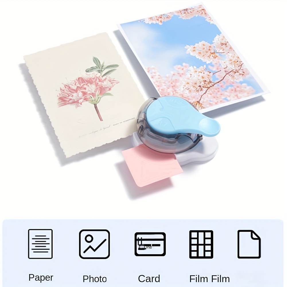 1 Card Photo Corner Rounder Punch Paper Corner Cutter Paper Hole