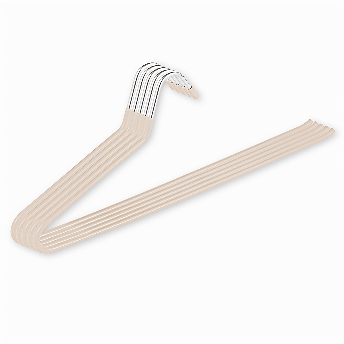 Adult Hangers Dip Plastic Semi-circular Flat Hook Hangers Non-slip