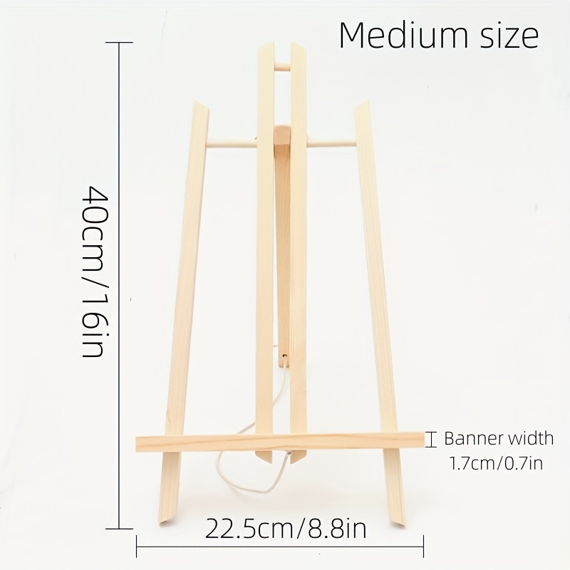 Mini Pine Material Easel Screw Style Desktop Ladder Easel - Temu